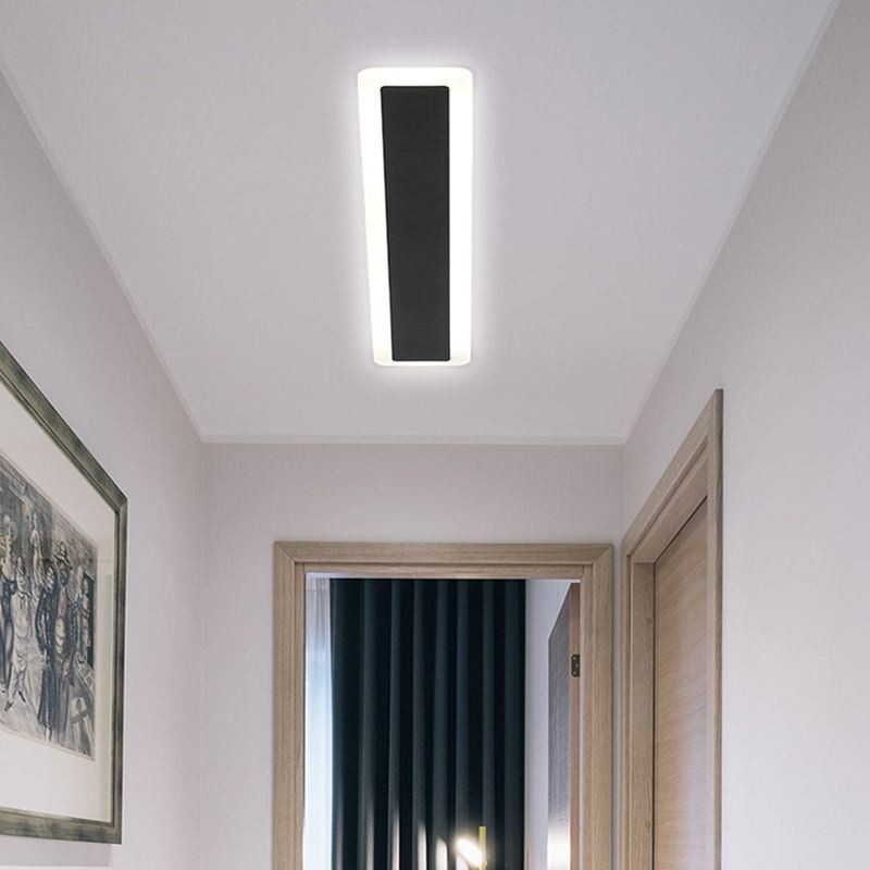 Luminária de teto embutida estilo nórdico
