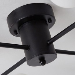 Luminária de teto Magic Bean de montagem embutida em bola de vidro