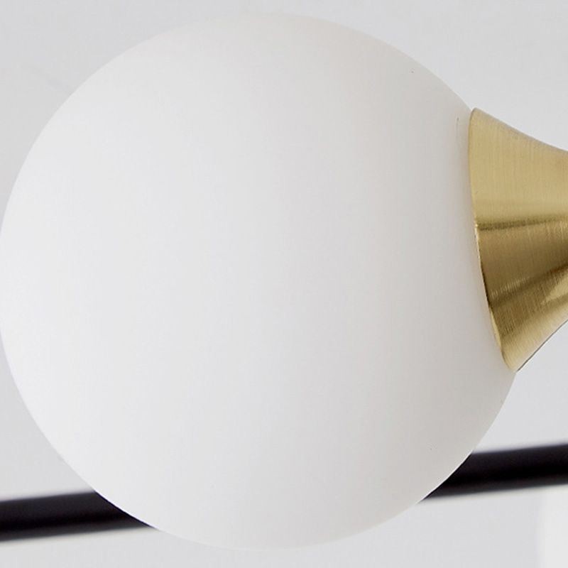 Luminária de teto Magic Bean de montagem embutida em bola de vidro