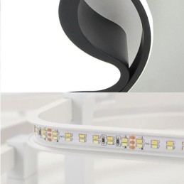 Luminária de teto embutida em estrela Luminária de teto simples e moderna
