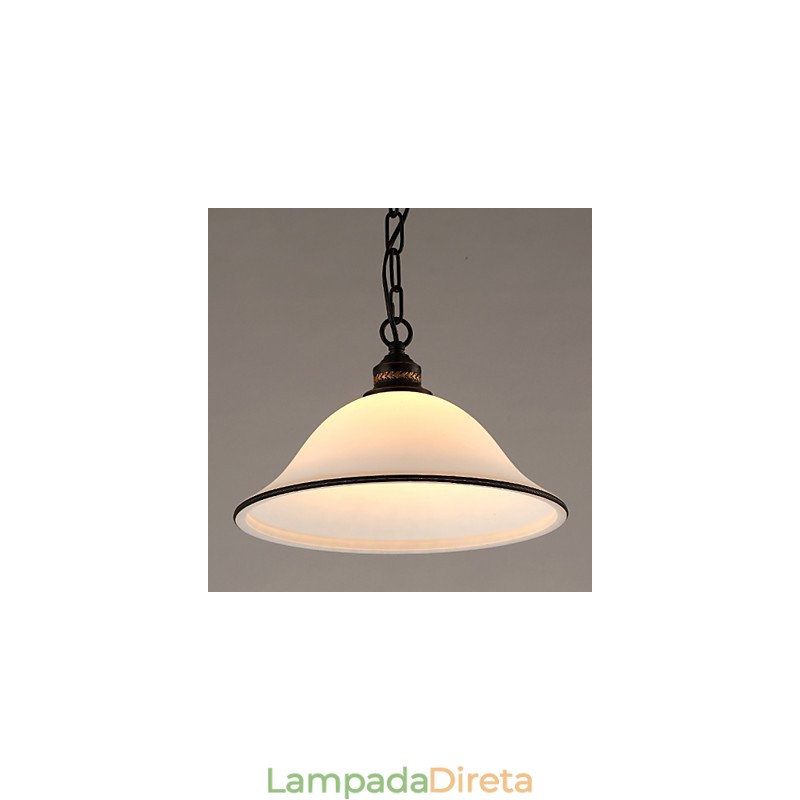 Lustre Mini Estilo Moderno Contemporâneo Metal