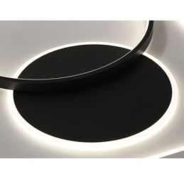 Luminária de teto moderna minimalista redonda e quadrada embutida