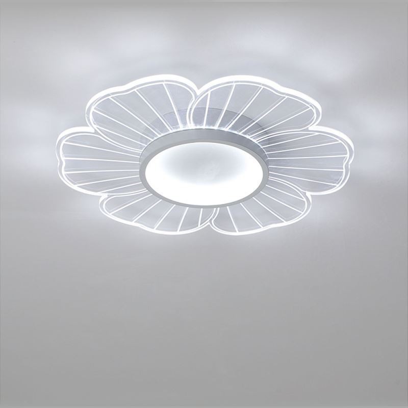 Luminária de teto embutida minimalista Petal Flush Mount Iluminação de decoração criativa