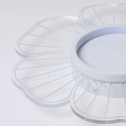 Luminária de teto embutida minimalista Petal Flush Mount Iluminação de decoração criativa