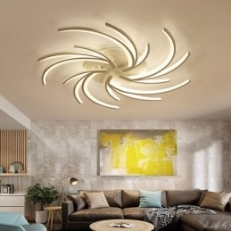 Moinho de vento moderno Flush Mount Ceiling Light Irregular Decoration Lighting