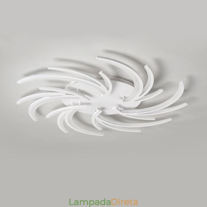 Moinho de vento moderno Flush Mount Ceiling Light Irregular Decoration Lighting