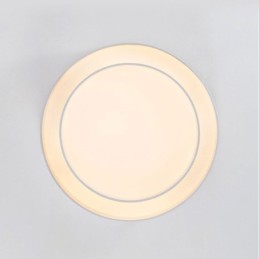 Luminária de teto circular embutida contemporânea
