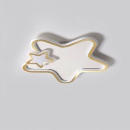 Luminária de teto Creative Star Flush Mount Golden Star