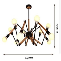 Lustre Mini Estilo Moderno Contemporâneo Metal