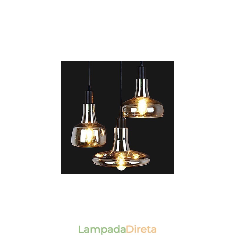 Estilo Europeu 3Light Originalidade Sombra Luz