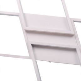 Luminária de teto acrílica minimalista embutida em formato de X