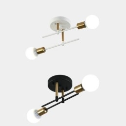 Simples Magic Beans Flush Mount Cruzado Luz de Teto