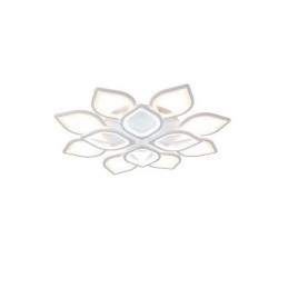 Luminária de teto em acrílico moderna e simples com pétala embutida