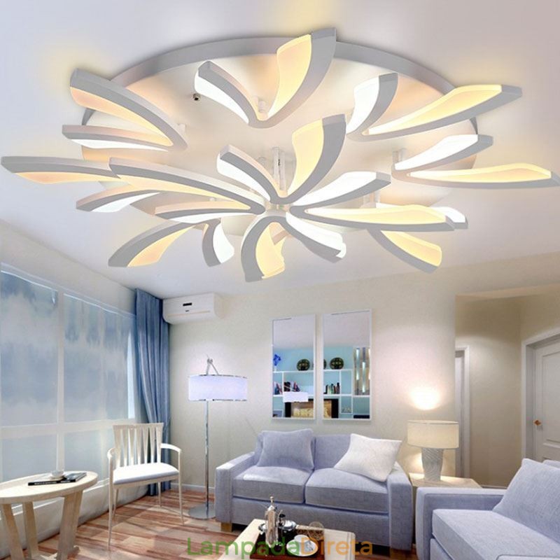 Luminária de teto simples embutida moderna Dandelion