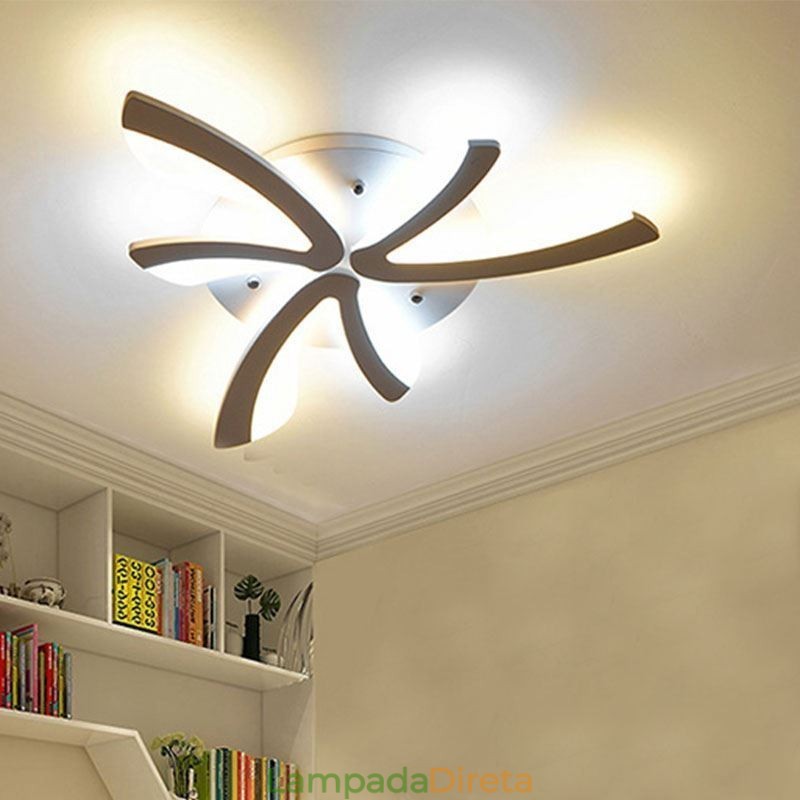 Luminária de teto simples embutida moderna Dandelion