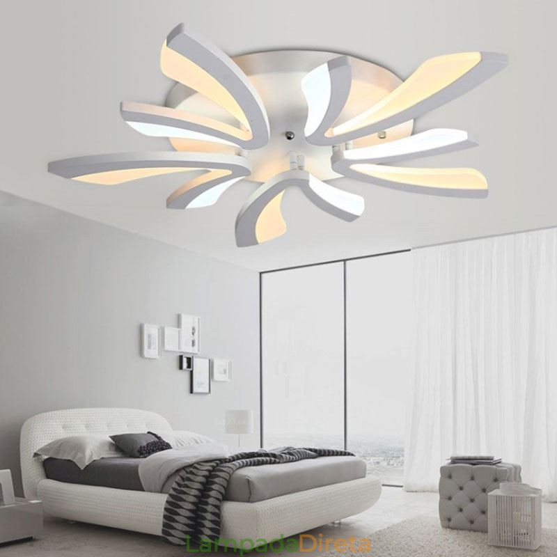 Luminária de teto simples embutida moderna Dandelion
