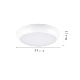 Luminária de teto redonda criativa embutida para iluminação doméstica