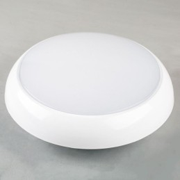 Luminária de teto redonda criativa embutida para iluminação doméstica