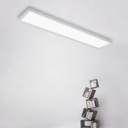 Painel Flush Mount Nordic Super Thin Retângulo Luz de Teto Iluminação Doméstica Luz