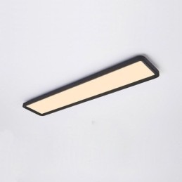 Painel Flush Mount Nordic Super Thin Retângulo Luz de Teto Iluminação Doméstica Luz