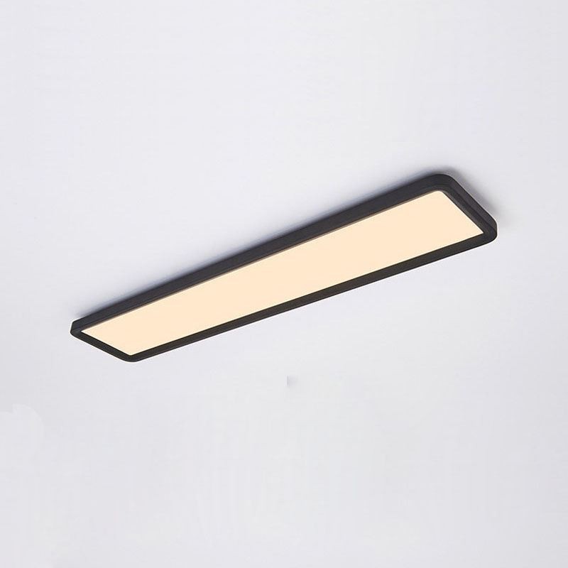 Painel Flush Mount Nordic Super Thin Retângulo Luz de Teto Iluminação Doméstica Luz