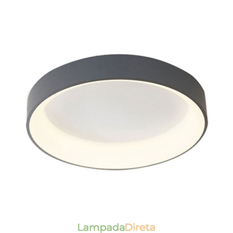 Luminária de teto redonda moderna embutida Lâmpada de economia de energia