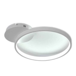 Luminária de teto circular embutida estilo nórdico