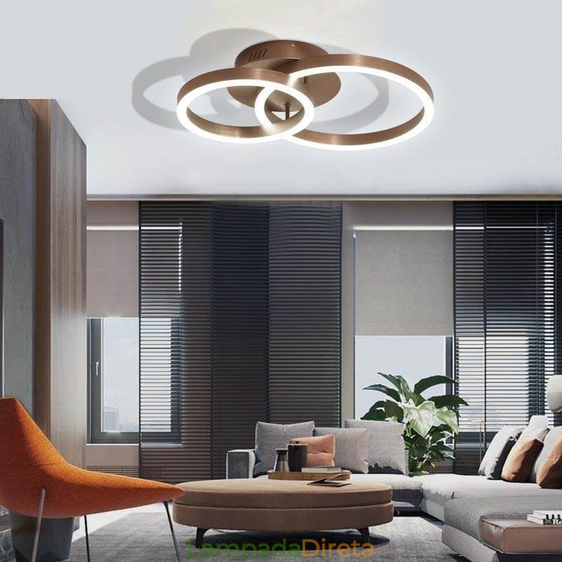 Moderno Simples Flush Mount Criativo Luz de Teto Iluminação Quente Luz