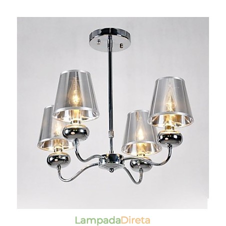 Lustre de metal galvanizado estilo mini contemporâneo moderno luz pendente montagem embutida jantar Lustre de metal galvanizado estilo mini contemporâneo moderno luz pendente montagem embutida jantar