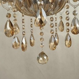 Lustre de cristal moderno e contemporâneo