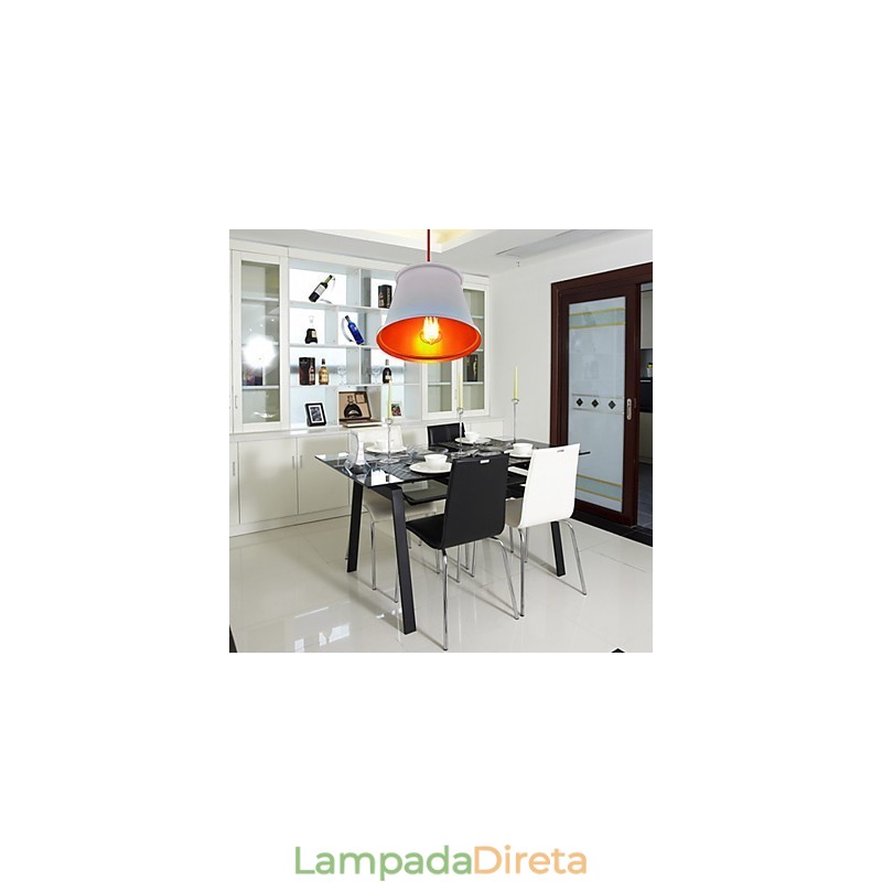 Lustre Mini Estilo Moderno Contemporâneo Metal