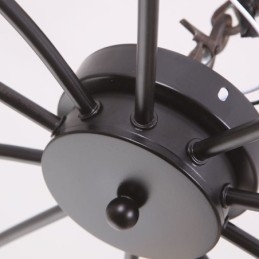 Luminária de teto Spider, luminária de jantar antiga, clássica, embutida, 8 10 braços