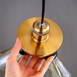 Lustre Mini Estilo Moderno Contemporâneo Metal
