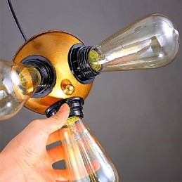 Lustre Mini Estilo Moderno Contemporâneo Metal