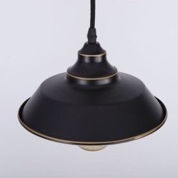 Luminária pendente de polia de fazenda industrial com design retrátil e altura ajustável