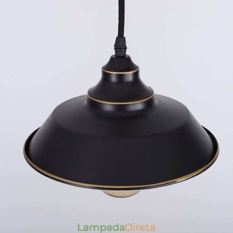 Luminária pendente de polia de fazenda industrial com design retrátil e altura ajustável