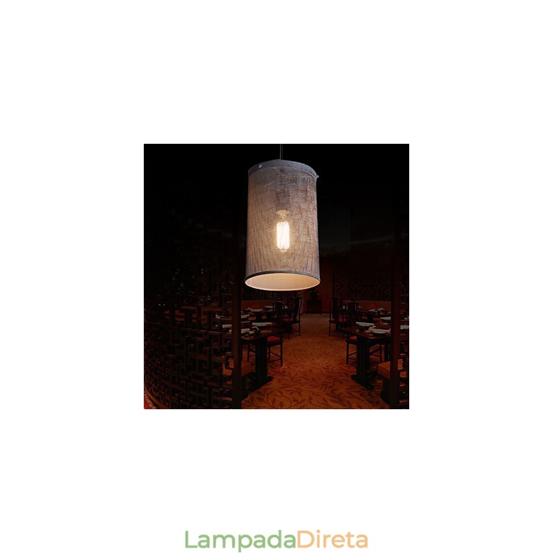 Lustre Mini Estilo Moderno Contemporâneo Metal