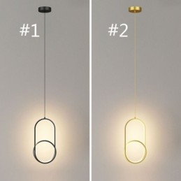 Luminária pendente moderna e criativa