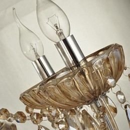 Lustre de cristal moderno e contemporâneo