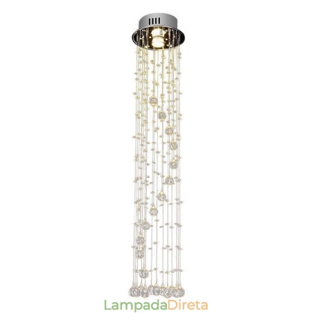 Lustre grande de luxo moderno de cristal embutido luminárias de teto Lustre grande de luxo moderno de cristal embutido luminárias de teto