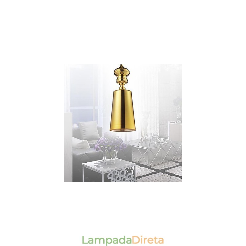 Lustre 1 Luz Simples Moderno Artístico Luz Única Pendente