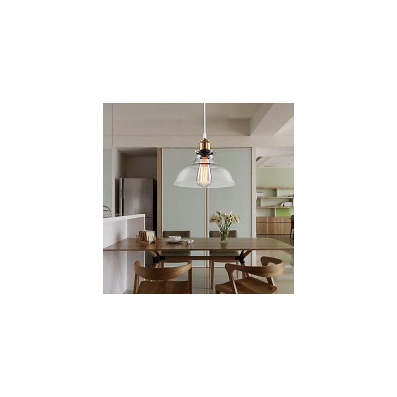 Lustre de metal estilo mini contemporâneo moderno