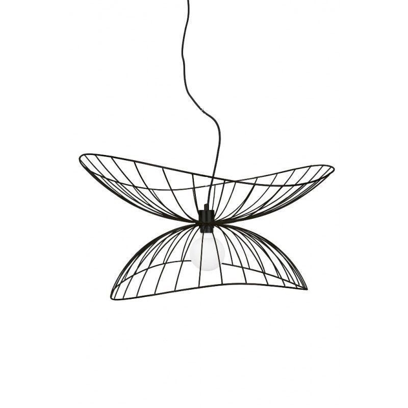 Lustre moderno de chapéu, decoração minimalista, luz pendente, 1 luz