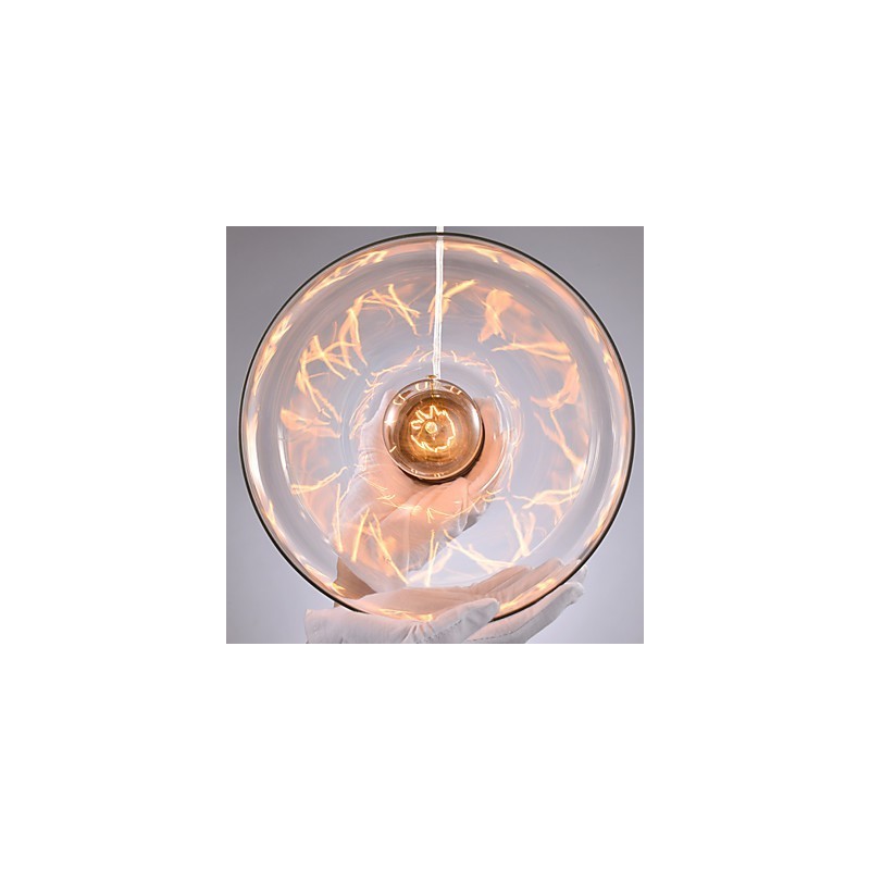 Lustre de metal estilo mini contemporâneo moderno