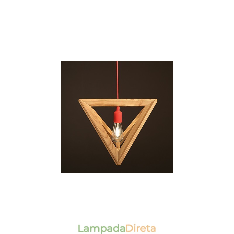 Lustre nórdico de madeira Café Clothing Creative Retro Decorative Oak Chandelier
