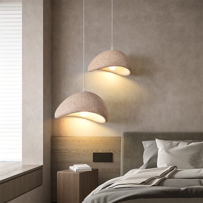 Luminária de teto simples com luz de suspensão de resina