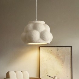 Luminária pendente de resina moderna Luminária suspensa