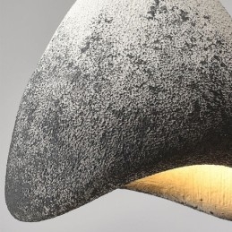 Decoração de teto de resina, luz suspensa