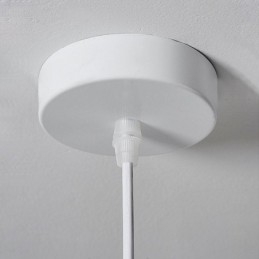 Decoração de teto de resina, luz suspensa