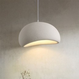 Luminária pendente de resina Luminária pendente minimalista